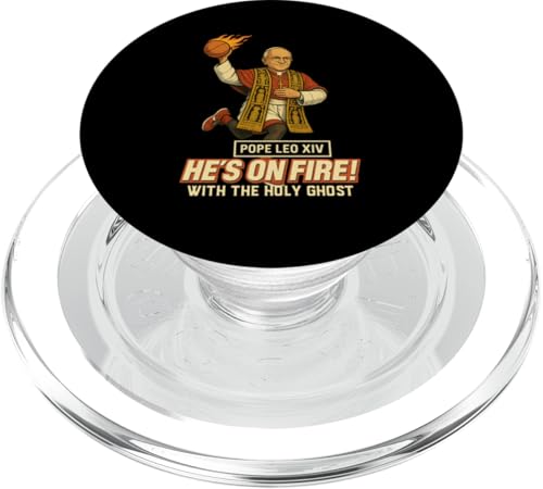 Papst Leo XIV. Katholisch PopSockets PopGrip für MagSafe von Modern Day Catholic Designs