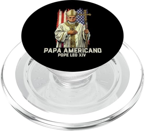 Papst Leo XIV. Katholisch PopSockets PopGrip für MagSafe von Modern Day Catholic Designs