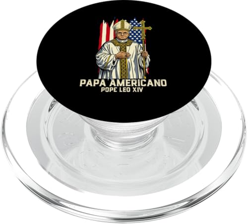 Papst Leo XIV. Katholisch PopSockets PopGrip für MagSafe von Modern Day Catholic Designs