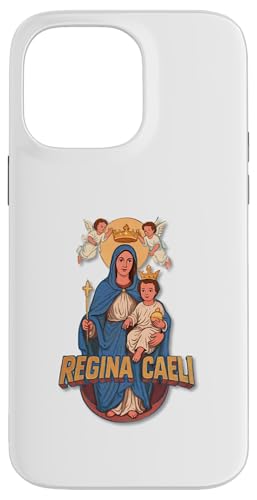 Regina Caeli Gesegnete Jungfrau Maria und Jesuskind Hülle für iPhone 14 Pro Max Regina Caeli Gesegnete Jungfrau Maria und Jesuskind Hülle für iPhone 14 Pro Max von Modern Day Catholic Designs