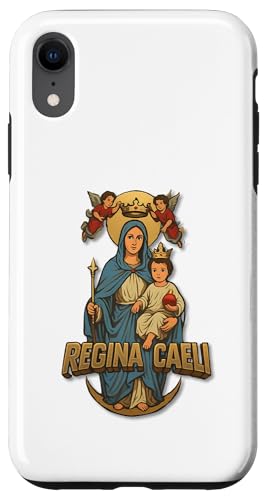 Regina Caeli Gesegnete Jungfrau Maria und Jesuskind Hülle für iPhone XR Regina Caeli Gesegnete Jungfrau Maria und Jesuskind Hülle für iPhone XR von Modern Day Catholic Designs