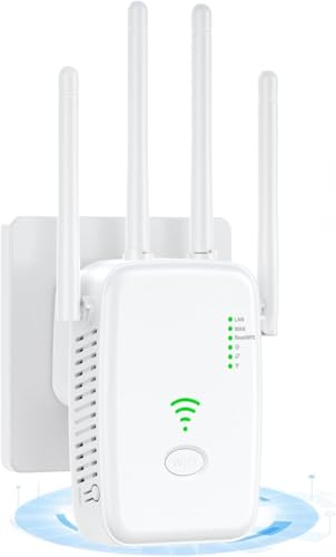 WiFi-Repeater, WLAN-Signalverlängerung mit 4 Antennen, Repeater/AP-Modus WiFi-Repeater, WLAN-Signalverlängerung mit 4 Antennen, Repeater/AP-Modus von Modern Innovations