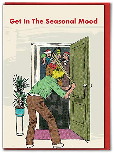Modern Toss Offizielle lustige Weihnachtskarten – Baseballschläger – Alternative Weihnachtskarten für mürrische Freunde, Ehemann, Männer, Frauen, Mutter, Vater, verkauft von Brainbox Candy Modern Toss Offizielle lustige Weihnachtskarten – Baseballschläger – Alternative Weihnachtskarten für mürrische Freunde, Ehemann, Männer, Frauen, Mutter, Vater, verkauft von Brainbox Candy von Modern Toss