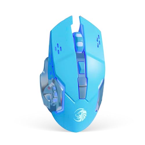 Kabellose Gaming-Maus – Bluetooth & USB-Dual-Konnektivität, ergonomisches Design, einstellbare DPI, leises Klicken, RGB-Hintergrundbeleuchtung, Gaming-Maus für PC, Laptop, MacBook und Spielekonsolen von ModusTech