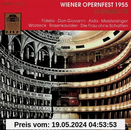 Wiener Opernfest 1955 Highlights von Mödl