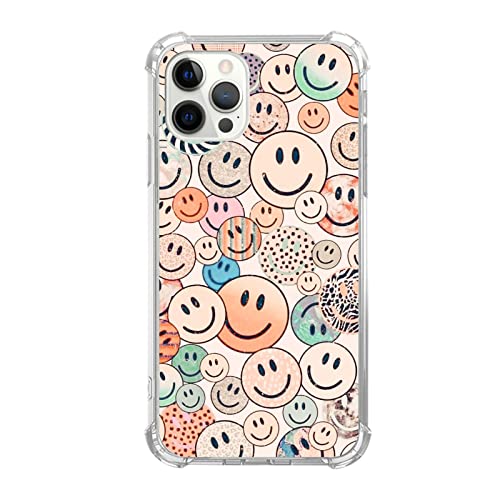 Mofreore Smile Face Hülle Kompatibel mit iPhone 14 Pro, Cute Hippie Aesthetic Peachy Smile Face Hülle für iPhone 14 Pro, Einzigartiges Trendiges Design TPU Bumper Cover Case Mofreore Smile Face Hülle Kompatibel mit iPhone 14 Pro, Cute Hippie Aesthetic Peachy Smile Face Hülle für iPhone 14 Pro, Einzigartiges Trendiges Design TPU Bumper Cover Case von Mofreore