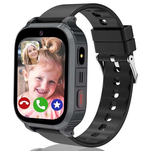 Moikmlih GPS Smartwatch Kinder mit 1,83“ HD-Bildschirm 4G Video- und Telefonanrufen, SOS, mit Echtzeitortung und Schulmodus, Ausgezeichnetes Geschenk für Jungen und Mädchen von 5 bis 14 Jahren Moikmlih GPS Smartwatch Kinder mit 1,83“ HD-Bildschirm 4G Video- und Telefonanrufen, SOS, mit Echtzeitortung und Schulmodus, Ausgezeichnetes Geschenk für Jungen und Mädchen von 5 bis 14 Jahren von Moikmlih
