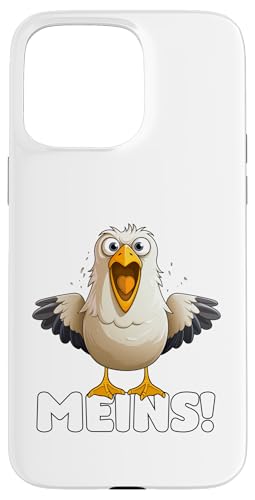 Lustige Möwe, witziger Spruch – "Meins!", Meer Küste Strand Hülle für iPhone 15 Pro Max Lustige Möwe, witziger Spruch – "Meins!", Meer Küste Strand Hülle für iPhone 15 Pro Max von Moin! – Waterkant Design by Media Senses