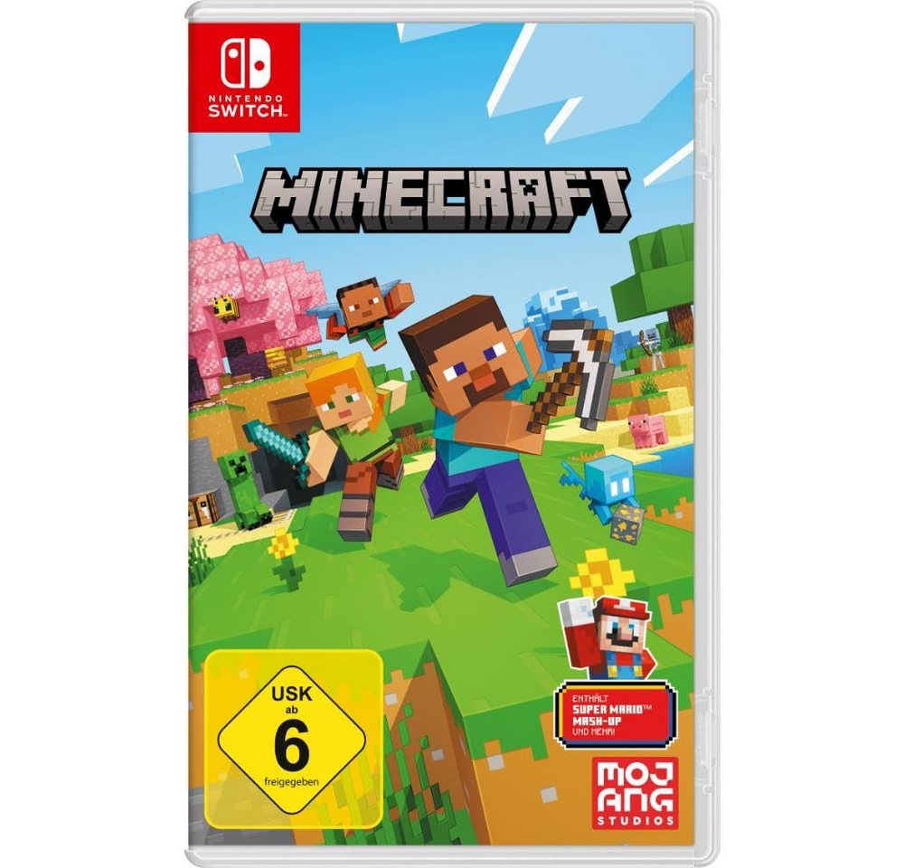 Minecraft Nintendo Switch, Endlose Welten, Multiplayer & Kreativität in 3D-Blöcken Minecraft Nintendo Switch, Endlose Welten, Multiplayer & Kreativität in 3D-Blöcken von Mojang Studios
