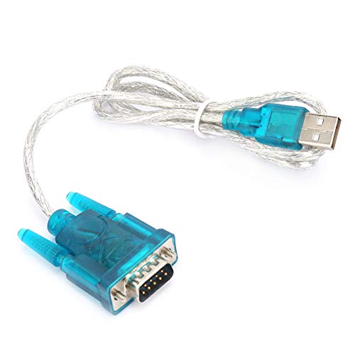 Mokernali HL-340 USB-zu-RS232-COM-Port, Serieller 9-poliger Kabel-Seriell-Adapter, 2 Stück USB-zu-RS232-Seriell-Port-Adapter von Mokernali