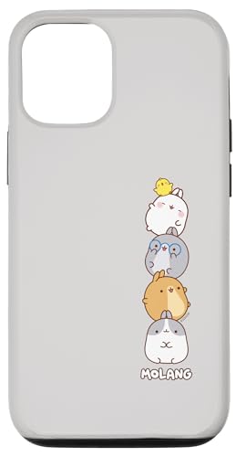 Hülle für iPhone 13 Pro Molang - Lustige Cartoon-Designs für Frauen, Männer und Kinder von Molang