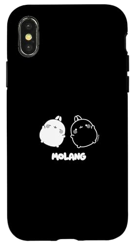 Hülle für iPhone X/XS Molang - Lustige Cartoon-Designs für Frauen, Männer und Kinder Hülle für iPhone X/XS Molang - Lustige Cartoon-Designs für Frauen, Männer und Kinder von Molang
