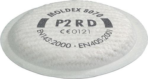 8 Stk. Moldex Partikelfilter 807001 EN 143:2000+A1:2006 P2 R D f.Ser.8000 8 Stk. Moldex Partikelfilter 807001 EN 143:2000+A1:2006 P2 R D f.Ser.8000 von Moldex