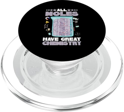 Maulwürfe: Alle Maulwürfe haben eine großartige Chemie PopSockets PopGrip für MagSafe Maulwürfe: Alle Maulwürfe haben eine großartige Chemie PopSockets PopGrip für MagSafe von Mole Mammal And Talpidae Designs For Kids