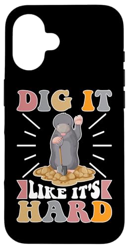 Maulwürfe: Graben Sie es wie es hart ist Hülle für iPhone 16 Maulwürfe: Graben Sie es wie es hart ist Hülle für iPhone 16 von Mole Mammal And Talpidae Designs For Kids