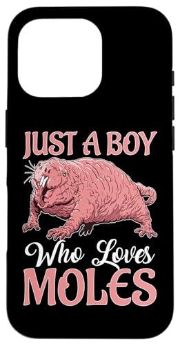 Maulwürfe: Just A Boy Who Loves Moles Hülle für iPhone 16 Pro Maulwürfe: Just A Boy Who Loves Moles Hülle für iPhone 16 Pro von Mole Mammal And Talpidae Designs For Kids