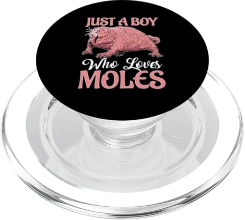 Maulwürfe: Just A Boy Who Loves Moles PopSockets PopGrip für MagSafe Maulwürfe: Just A Boy Who Loves Moles PopSockets PopGrip für MagSafe von Mole Mammal And Talpidae Designs For Kids