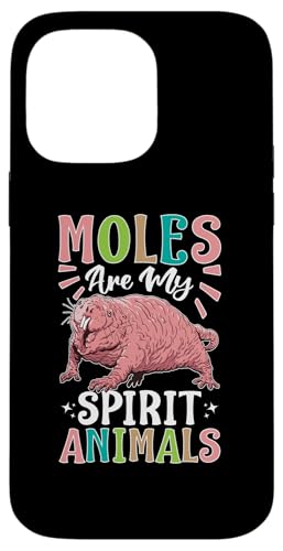 Maulwürfe: Maulwürfe sind meine Geisttiere Hülle für iPhone 14 Pro Max Maulwürfe: Maulwürfe sind meine Geisttiere Hülle für iPhone 14 Pro Max von Mole Mammal And Talpidae Designs For Kids
