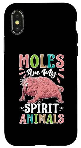 Maulwürfe: Maulwürfe sind meine Geisttiere Hülle für iPhone X/XS Maulwürfe: Maulwürfe sind meine Geisttiere Hülle für iPhone X/XS von Mole Mammal And Talpidae Designs For Kids