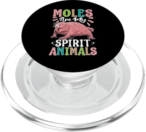 Maulwürfe: Maulwürfe sind meine Geisttiere PopSockets PopGrip für MagSafe Maulwürfe: Maulwürfe sind meine Geisttiere PopSockets PopGrip für MagSafe von Mole Mammal And Talpidae Designs For Kids