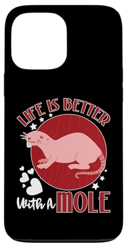 Maulwürfe: Mit einem Maulwurf ist das Leben besser Hülle für iPhone 13 Pro Max Maulwürfe: Mit einem Maulwurf ist das Leben besser Hülle für iPhone 13 Pro Max von Mole Mammal And Talpidae Designs For Kids