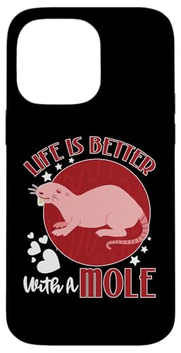 Maulwürfe: Mit einem Maulwurf ist das Leben besser Hülle für iPhone 14 Pro Max Maulwürfe: Mit einem Maulwurf ist das Leben besser Hülle für iPhone 14 Pro Max von Mole Mammal And Talpidae Designs For Kids