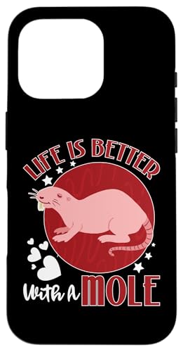Maulwürfe: Mit einem Maulwurf ist das Leben besser Hülle für iPhone 16 Pro Maulwürfe: Mit einem Maulwurf ist das Leben besser Hülle für iPhone 16 Pro von Mole Mammal And Talpidae Designs For Kids