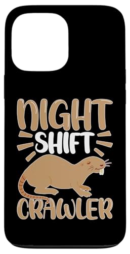 Maulwürfe: Night Shift Crawler Hülle für iPhone 13 Pro Max Maulwürfe: Night Shift Crawler Hülle für iPhone 13 Pro Max von Mole Mammal And Talpidae Designs For Kids