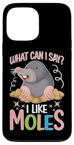 Maulwürfe: Was kann ich sagen? Ich mag Maulwürfe Hülle für iPhone 13 Pro Max Maulwürfe: Was kann ich sagen? Ich mag Maulwürfe Hülle für iPhone 13 Pro Max von Mole Mammal And Talpidae Designs For Kids