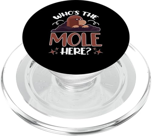 Maulwürfe: Wer ist der Maulwurf hier? PopSockets PopGrip für MagSafe Maulwürfe: Wer ist der Maulwurf hier? PopSockets PopGrip für MagSafe von Mole Mammal And Talpidae Designs For Kids