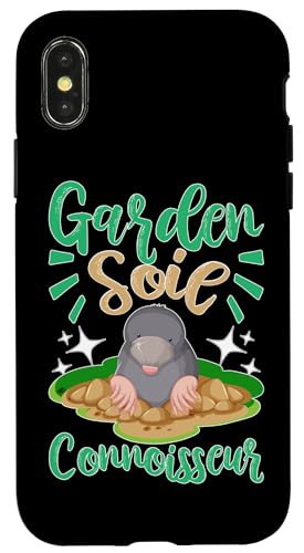 Maulwurf: Gartenboden-Kenner Hülle für iPhone X/XS Maulwurf: Gartenboden-Kenner Hülle für iPhone X/XS von Mole Mammal And Talpidae Designs For Kids