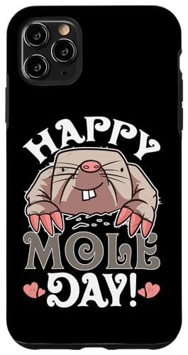 Maulwurf: Happy Mole Day! Hülle für iPhone 11 Pro Max Maulwurf: Happy Mole Day! Hülle für iPhone 11 Pro Max von Mole Mammal And Talpidae Designs For Kids