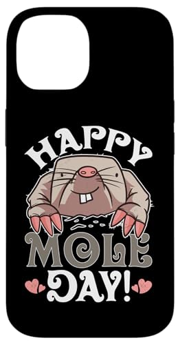 Maulwurf: Happy Mole Day! Hülle für iPhone 14 Maulwurf: Happy Mole Day! Hülle für iPhone 14 von Mole Mammal And Talpidae Designs For Kids
