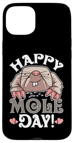 Maulwurf: Happy Mole Day! Hülle für iPhone 15 Plus Maulwurf: Happy Mole Day! Hülle für iPhone 15 Plus von Mole Mammal And Talpidae Designs For Kids