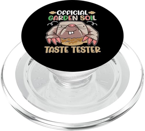 Maulwurf: Offizieller Garten-Geschmackstester PopSockets PopGrip für MagSafe Maulwurf: Offizieller Garten-Geschmackstester PopSockets PopGrip für MagSafe von Mole Mammal And Talpidae Designs For Kids