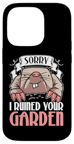 Maulwurf: Sorry I Ruined Your Garden Hülle für iPhone 14 Pro Maulwurf: Sorry I Ruined Your Garden Hülle für iPhone 14 Pro von Mole Mammal And Talpidae Designs For Kids