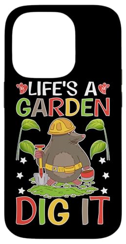 Moles: Das Leben ist ein Garten - Grabe es aus Hülle für iPhone 14 Pro Moles: Das Leben ist ein Garten - Grabe es aus Hülle für iPhone 14 Pro von Mole Mammal And Talpidae Designs For Kids
