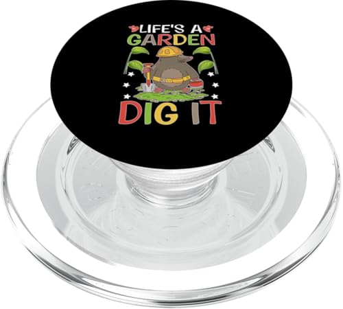 Moles: Das Leben ist ein Garten - Grabe es aus PopSockets PopGrip für MagSafe Moles: Das Leben ist ein Garten - Grabe es aus PopSockets PopGrip für MagSafe von Mole Mammal And Talpidae Designs For Kids