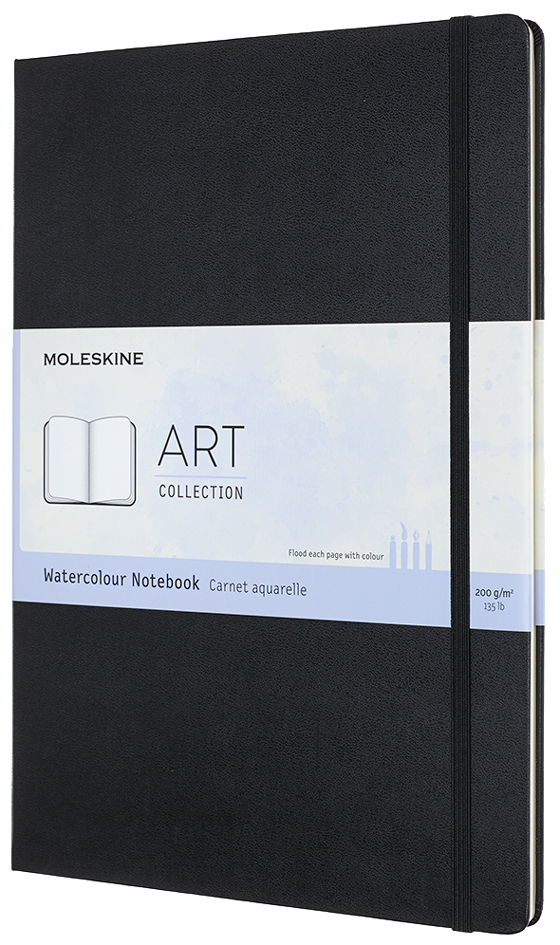 MOLESKINE Aquarellnotizbuch, 200g/qm, Hardcover, schwarz MOLESKINE Aquarellnotizbuch, 200g/qm, Hardcover, schwarz von Moleskine