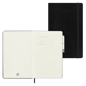 MOLESKINE Buchkalender Wochenkalender 2026 schwarz MOLESKINE Buchkalender Wochenkalender 2026 schwarz von Moleskine