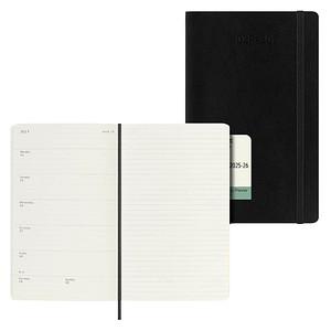 MOLESKINE Buchkalender Wochenkalender Juli 2025 - Dezember 2026 schwarz MOLESKINE Buchkalender Wochenkalender Juli 2025 - Dezember 2026 schwarz von Moleskine