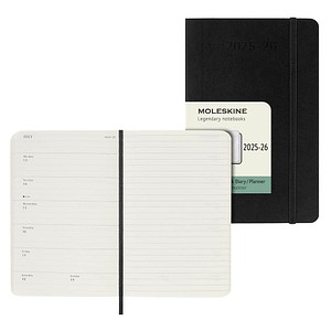 MOLESKINE Buchkalender Wochenkalender Juli 2025 - Dezember 2026 schwarz MOLESKINE Buchkalender Wochenkalender Juli 2025 - Dezember 2026 schwarz von Moleskine