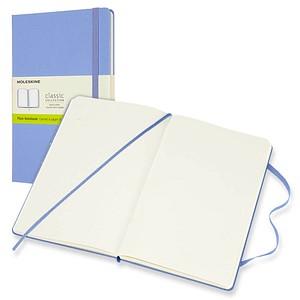 MOLESKINE Notizbuch Classic Collection fester Einband ca. DIN A5 blanko, hortensienblau Hardcover 240 Seiten von Moleskine