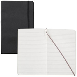 MOLESKINE Notizbuch Classic Collection flexibler Einband ca. DIN A5 liniert, schwarz Softcover 192 Seiten von Moleskine