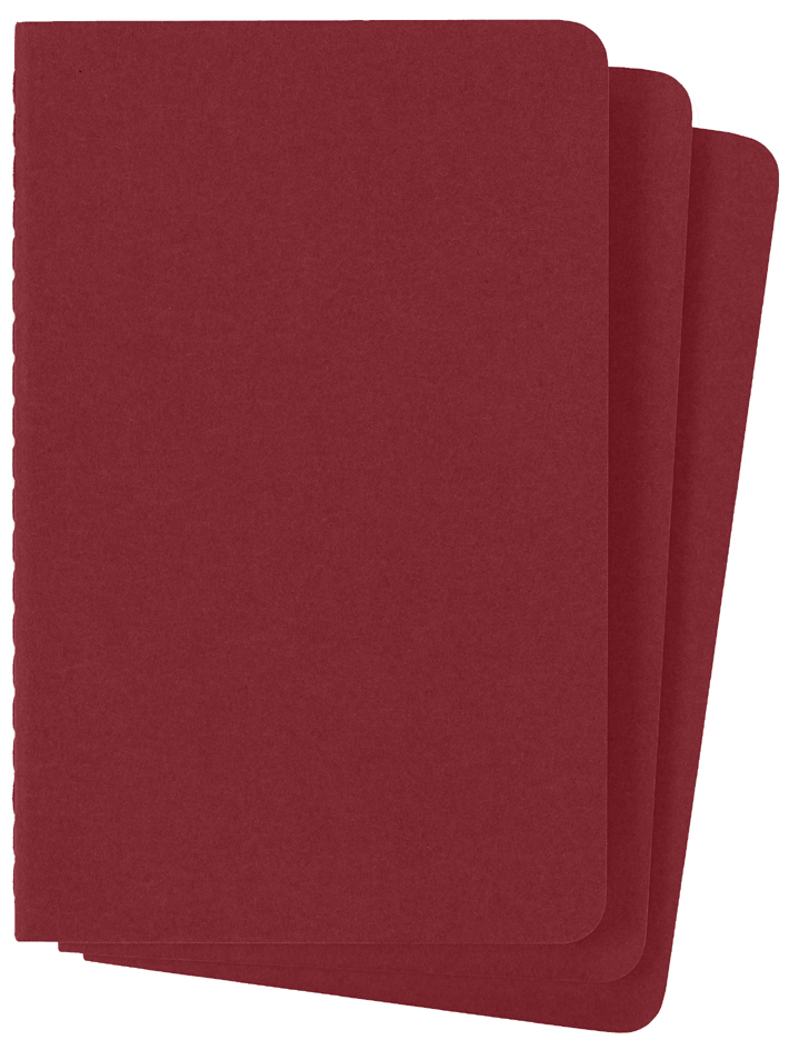 MOLESKINE Notizheft Cahier XL, blanko, Karton, rot MOLESKINE Notizheft Cahier XL, blanko, Karton, rot von Moleskine