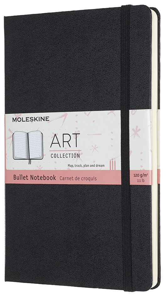 MOLESKINE Skizzenbuch Bullet Notebook,L/A5, 120g/qm, schwarz MOLESKINE Skizzenbuch Bullet Notebook,L/A5, 120g/qm, schwarz von Moleskine
