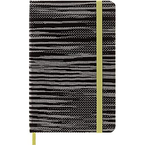 Moleskine - 12-monatiger Wochenplaner, Wochenkalender 2023, Missoni Limitierte Edition, Jacquard-Design, Canvas Hardcover, Taschenformat 9 x 14 cm von Moleskine