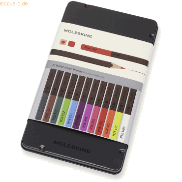 Moleskine Aquarellstifte VE= 12 Farben Moleskine Aquarellstifte VE= 12 Farben von Moleskine