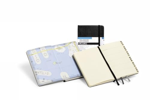 Moleskine City Notebook / Miami / Pocket / Fester Einband / Schwarz Moleskine City Notebook / Miami / Pocket / Fester Einband / Schwarz von Moleskine
