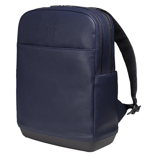 Moleskine - Classic Pro Rucksack, Professioneller Büro Rucksack, Laptop-Rucksack, iPad, Notebook bis 15'', Herren Rucksack, Größe 43 x 33 x 14 cm, Saphirblau von Moleskine